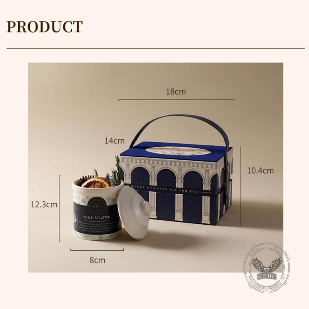 Palace Ceramic Cup Aromatherapy Crystal Stone Figurine