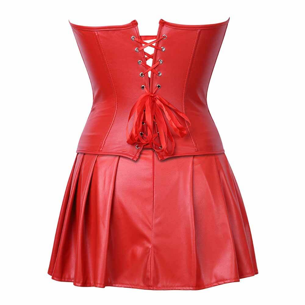 Palace Fashion Skirt Two-Piece Suit Corset