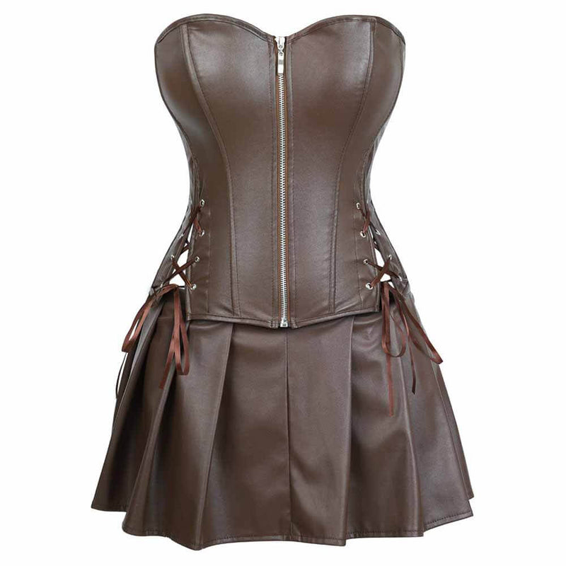 Palace Fashion Skirt Two-Piece Suit Corset