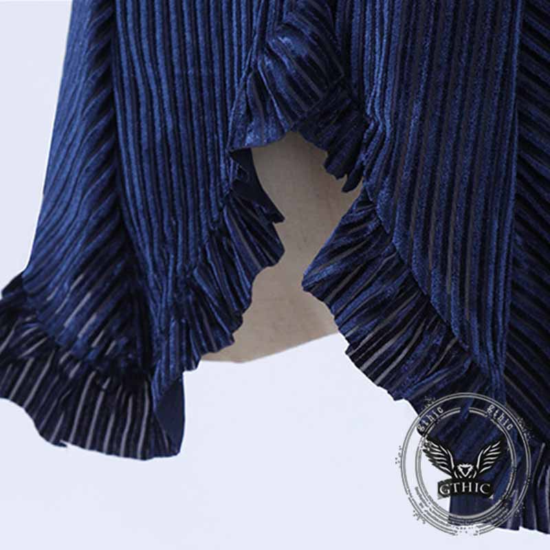 Palace Medieval Striped Long-Sleeved Lapel Shirt