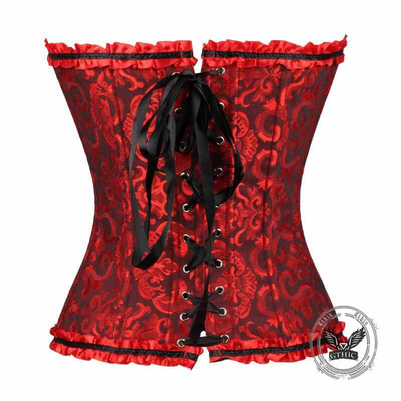 Palace Style Lace Up Body Shaping Corset