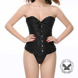 Palace Style Lace Up Body Shaping Corset 01 | Gthic.com