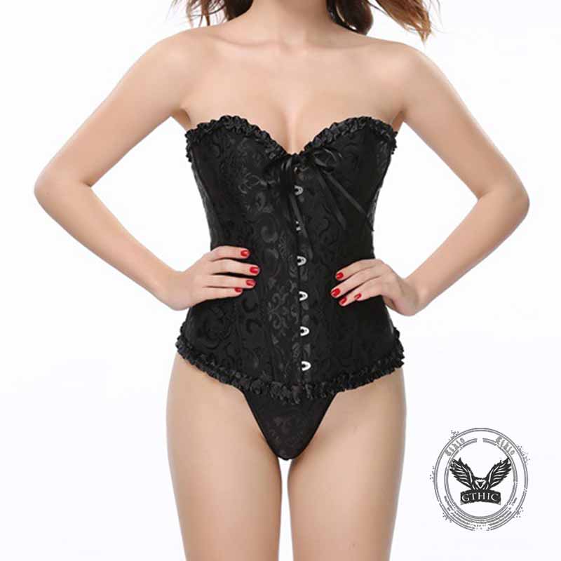 Palace Style Lace Up Body Shaping Corset 01 | Gthic.com
