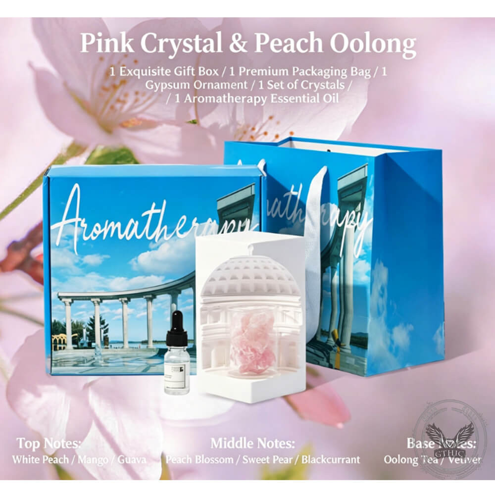 Pantheon Aromatherapy Essential Oil Crystal Night Light Figurine