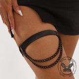 Personalized Lolita Love Chain Gothic Style Thigh Ring | Gthic.com