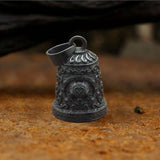 Personalized Skull Stainless Steel Lucky Bell Pendant