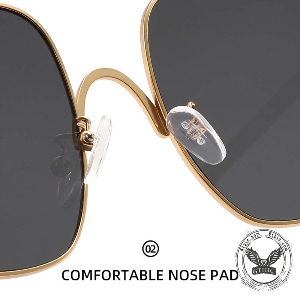 Personalized Versatile Double-Bridge PC Sunglasses