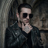 Personalized Versatile Double-Bridge PC Sunglasses | Gthic.com