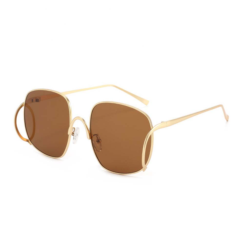 Personalized Versatile Double-Bridge PC Sunglasses
