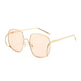 Personalized Versatile Double-Bridge PC Sunglasses