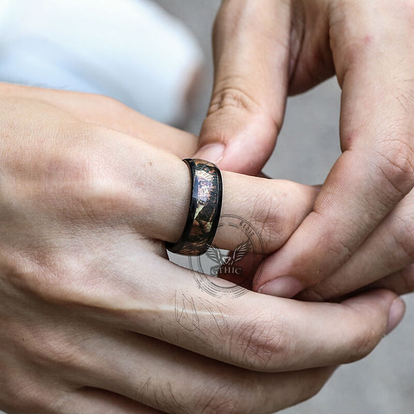 Polished Titanium Wedding Ring