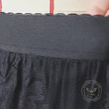 Gothic Floral Pattern Lace Sheer Mesh Maxi Skirt
