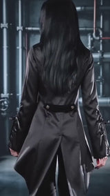 Dark Court Fitted Collared Tailcoat Costume