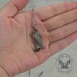 Cute DIY Pet Photo Stainless Steel Keychain Necklace