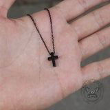 Minimalist Cross Stainless Steel Necklace