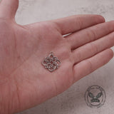 Vintage Celtic Knot Stainless Steel Drop Earrings