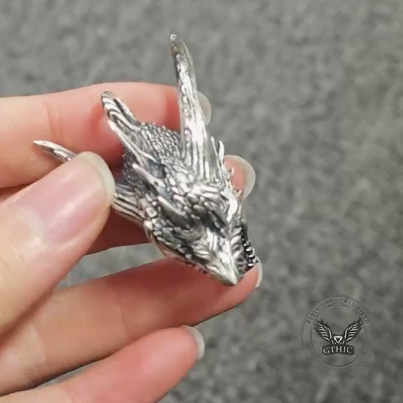 1936 Hobo Nickel Coin Bague tête de mort en argent sterling