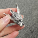 1936 Hobo Nickel Coin Anello teschio in argento sterling