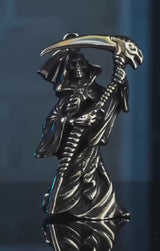 Grim Reaper Scythe Stainless Steel Pendant