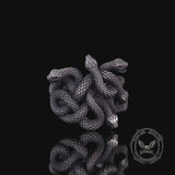 Medusa Snake Sterling Silver Gothic Ring