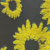 Fashion Chrysanthemum Pattern Knitted Sweater