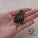 Spartan Warrior Helmet Stainless Steel Retro Pendant