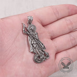 Retro St. George Slay Dragon Stainless Steel Pendant