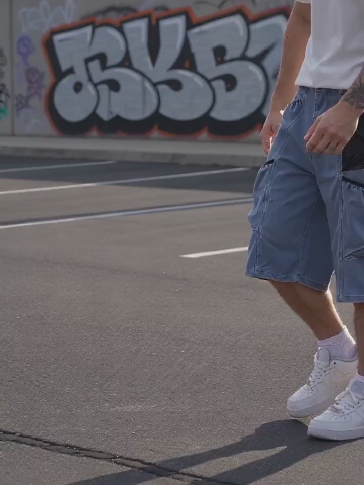 American Vintage Loose Multi-Pocket Cargo Shorts