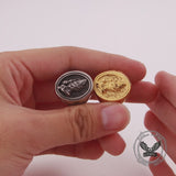 Hip Hop Praying Hands Cross Stainless Steel Ring