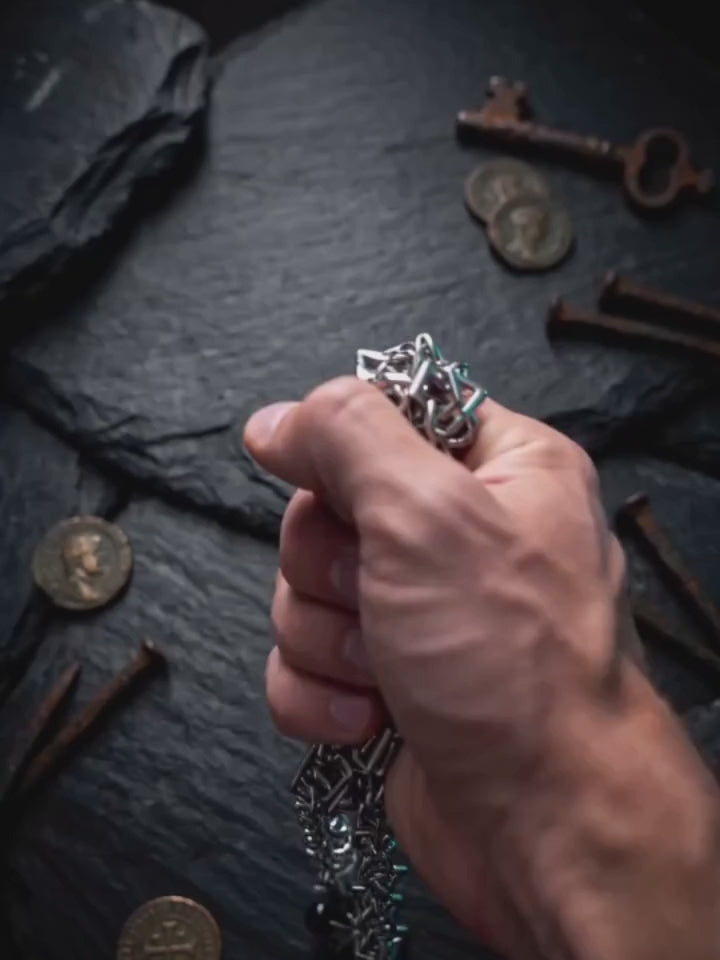 Hip Hop American Square Link Alloy Pants Chain
