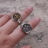 Wild Lion Stainless Steel Animal Ring