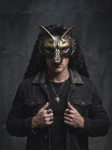 Halloween Cosplay Faux Fur Headdress Werewolf Mask