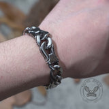 Classic Viking Totem Stainless Steel Bracelet