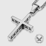 Vintage Multi-Cross Stainless Steel Religious Pendant