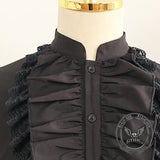 Vintage Ruffled Pirate Cosplay Steampunk Shirt