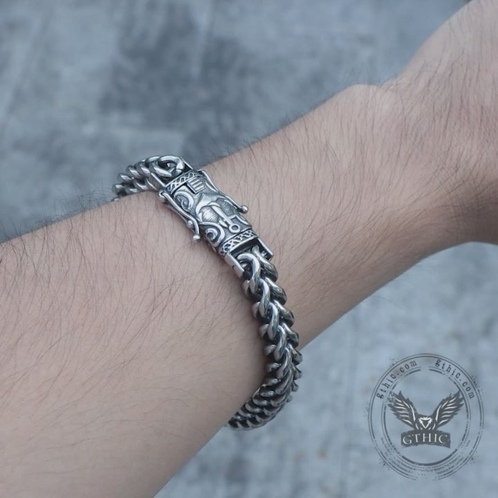 Anchor Stainless Steel Marine Bracelet