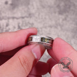 Vintage Pentagram Solomon Rune Stainless Steel Ring