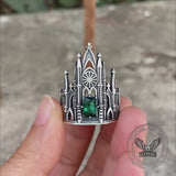 Gothic Church Sterling Silver Christian Ring