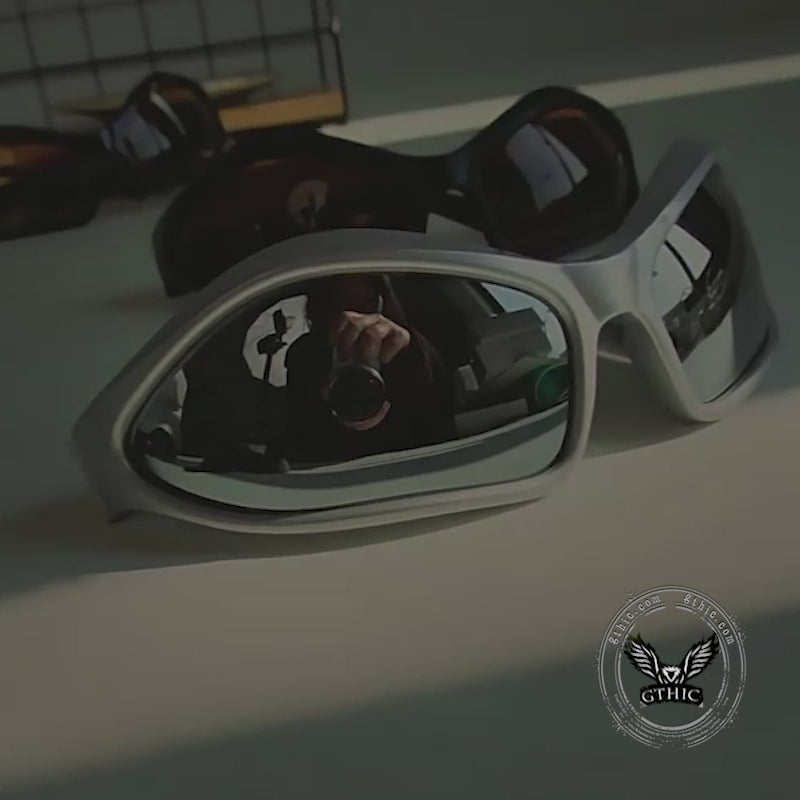 Fashion Future Style Y2K UV-Proof PC Cycling Sunglasses