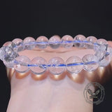 Natural Azeztulite Clear Crystal Beaded Bracelet