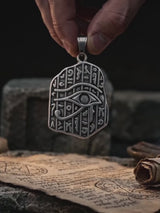 Ancient Egyptian Eye of Horus Stainless Steel Pendant