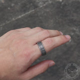 Minimalist Braided Stainless Steel Band Ring