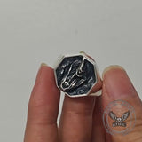 No Speak Sterling Silver Witch Ring