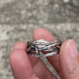 Thistles and Thorns Sterling Silver Ring