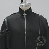 Medieval Halloween Gothic Stand Collar Tuxedo Costume