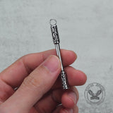 Vintage Wukong Jin Gu Bang Stainless Steel Pendant