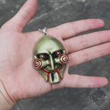 Saw Billy Mask Alloy Necklace