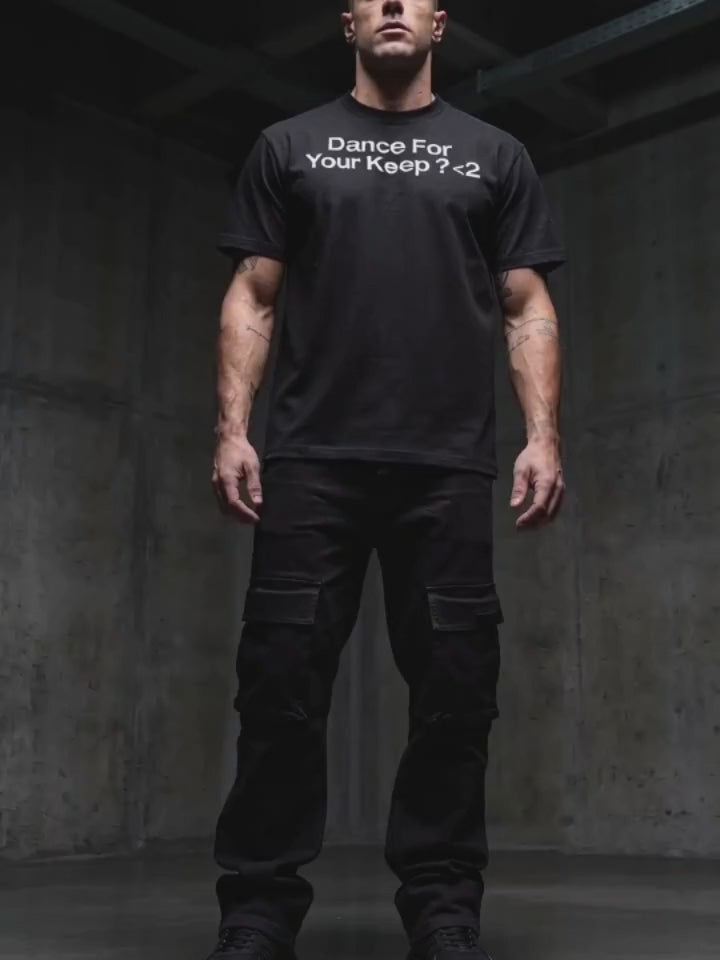 American Street Dance For Your Keep Print T-shirt