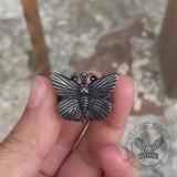 Gothic Butterfly Stainless Steel Animal Ring