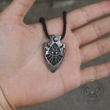 Arrow Shape Odin Stainless Steel Viking Pendant